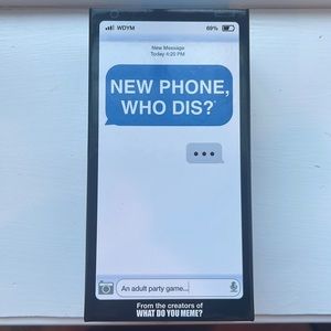 New phone, who dis?